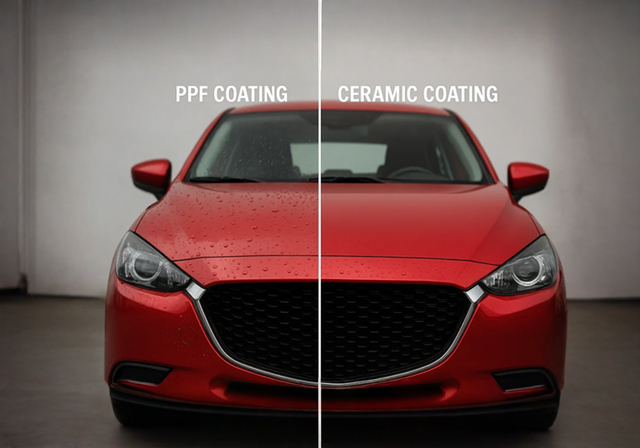 PPF Coating vs Ceramic Coating – Which is Better for Your Car?
